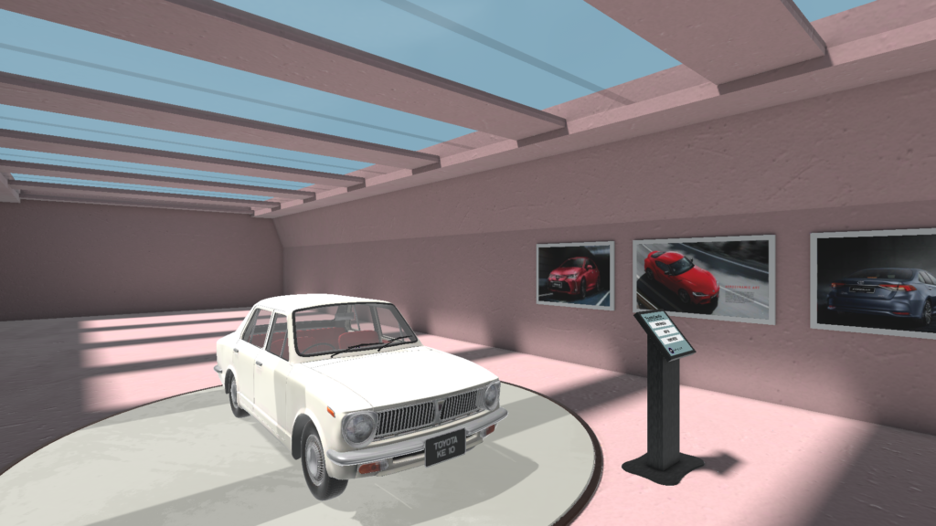 Toyota in VR museum 