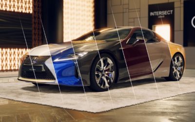 Lexus LC500 in web configurator by Light & Shadows