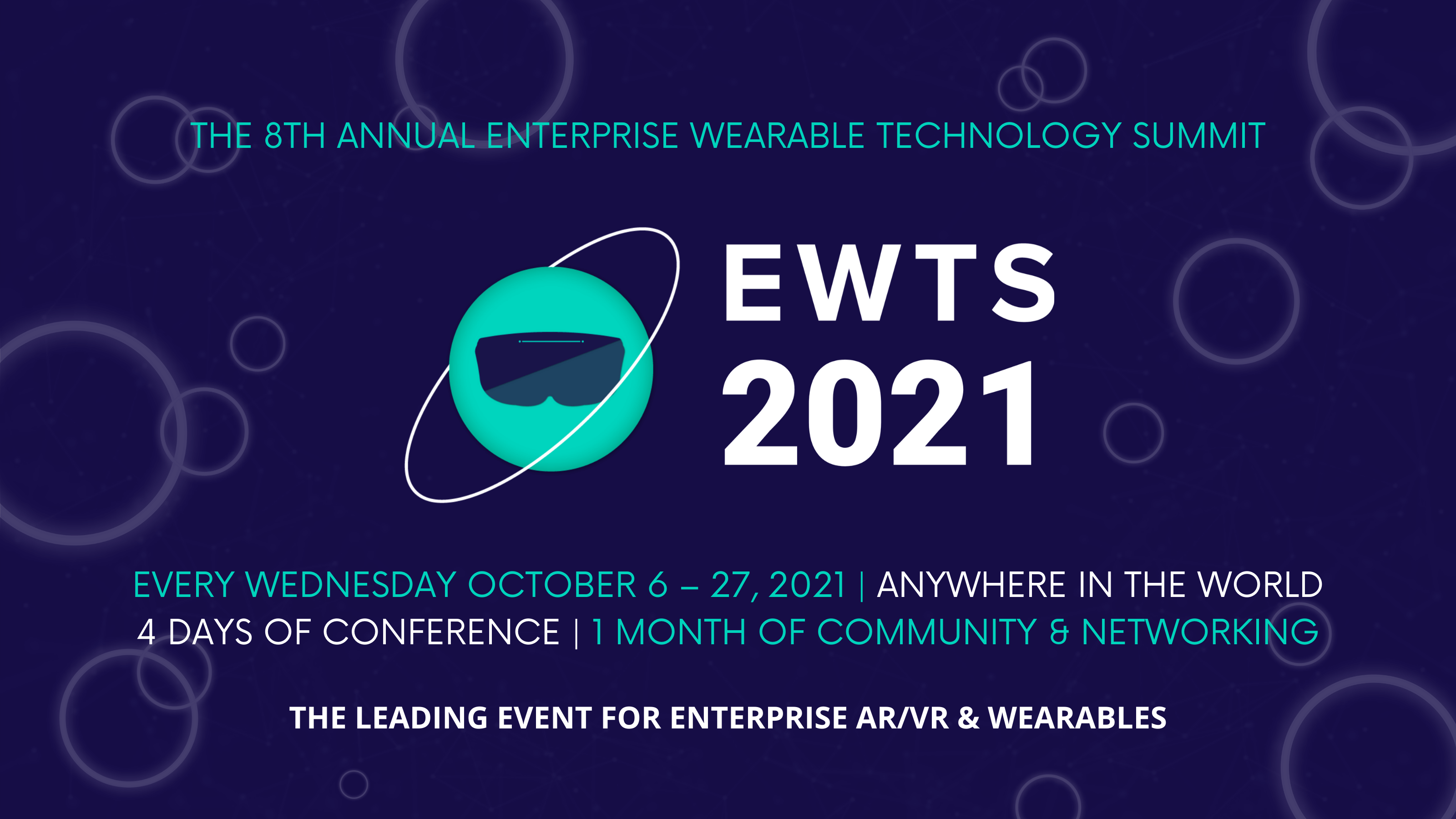 Enterprise Wearable Technology Summit 2021 Banner