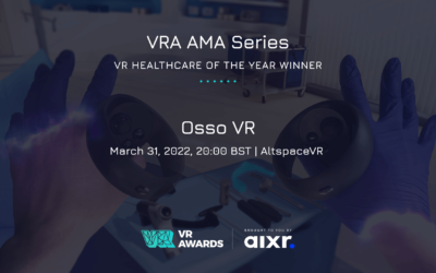 VR Awards AMA Series 2021 | VR Healthcare of the Year – Osso VR