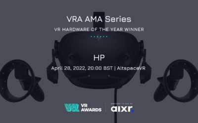 VR Awards AMA Series 2021 | VR Hardware of the Year- HP